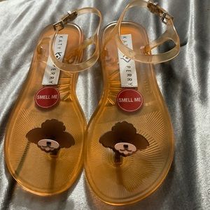 KATY PERRY Geli Jelly Sandal Nugget Size 7